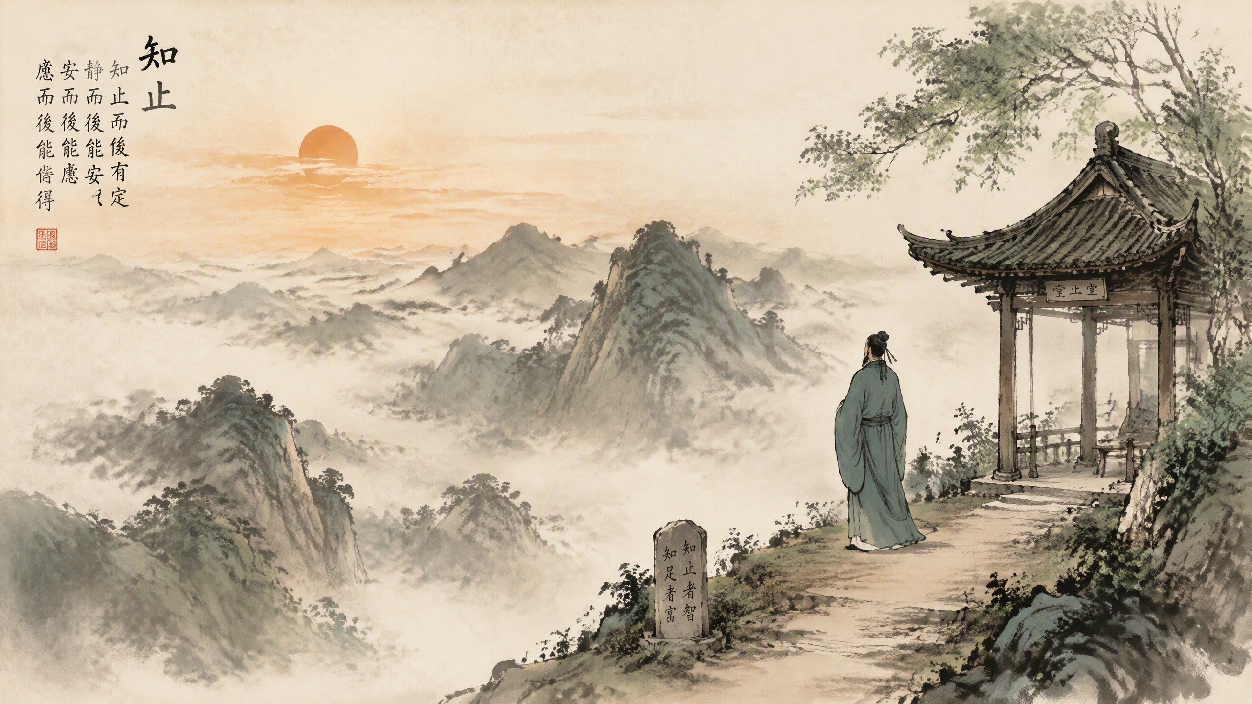 知止：人生最大的智慧，是懂得在哪里停下